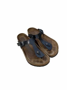 Birkenstock Gizeh Black Thong Sandals Women’s 40 (US 9) Flip Flop Shoes